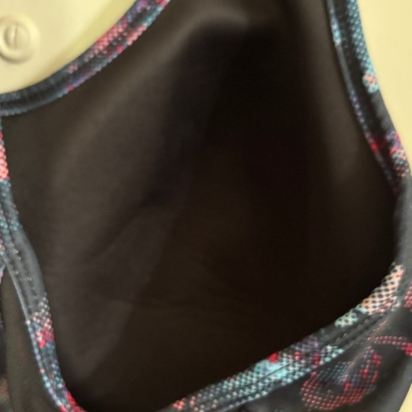 Avia Vibrant Patterned Sports Bra - Multi colored floral print. Used once - Picture 5 of 10